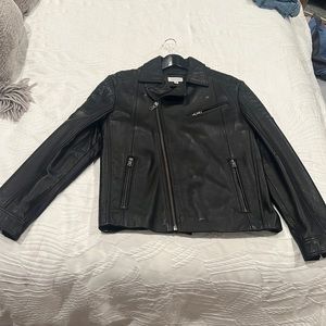 Barney’s Mens Leather “motorcycle jacket”